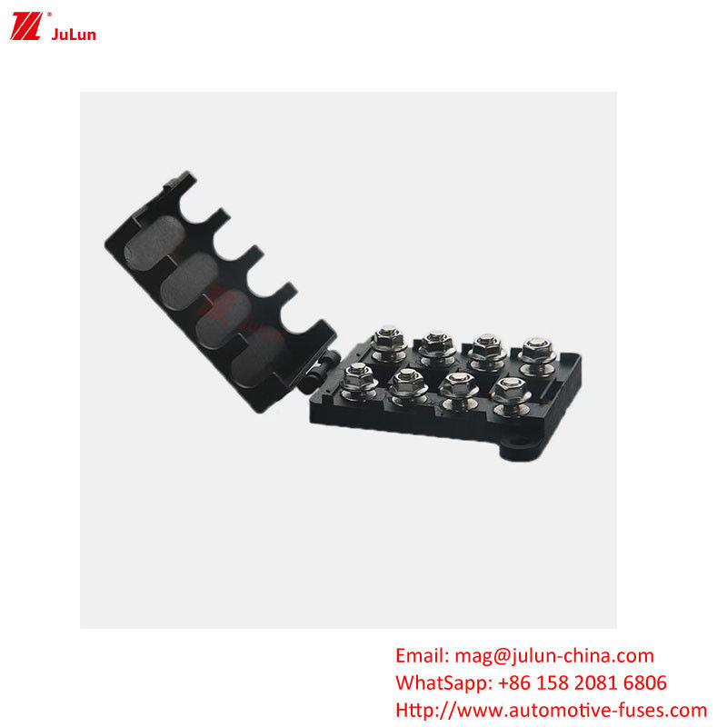 Máy ngắt mạch 30A-500A Vàng liên lạc - 55-125 °C ô tô kích thước bên ngoài hộp an toàn theo tiêu chuẩn EU UL