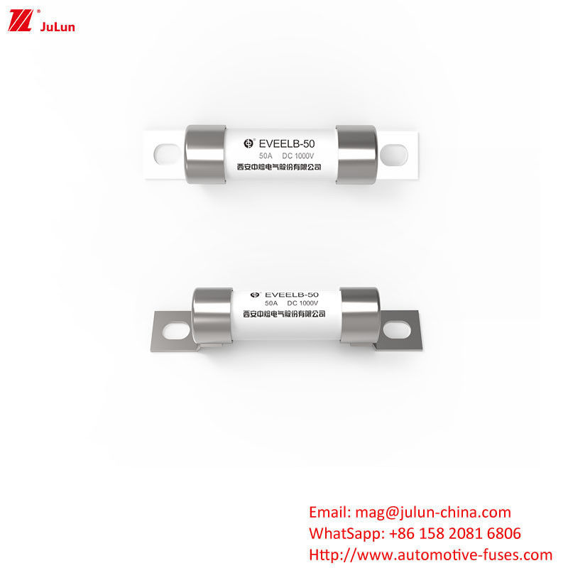 Bolt Screw Protection EV Portable EV Charger Fuse Cho Giải pháp sạc di động DC1000V 10A-50A