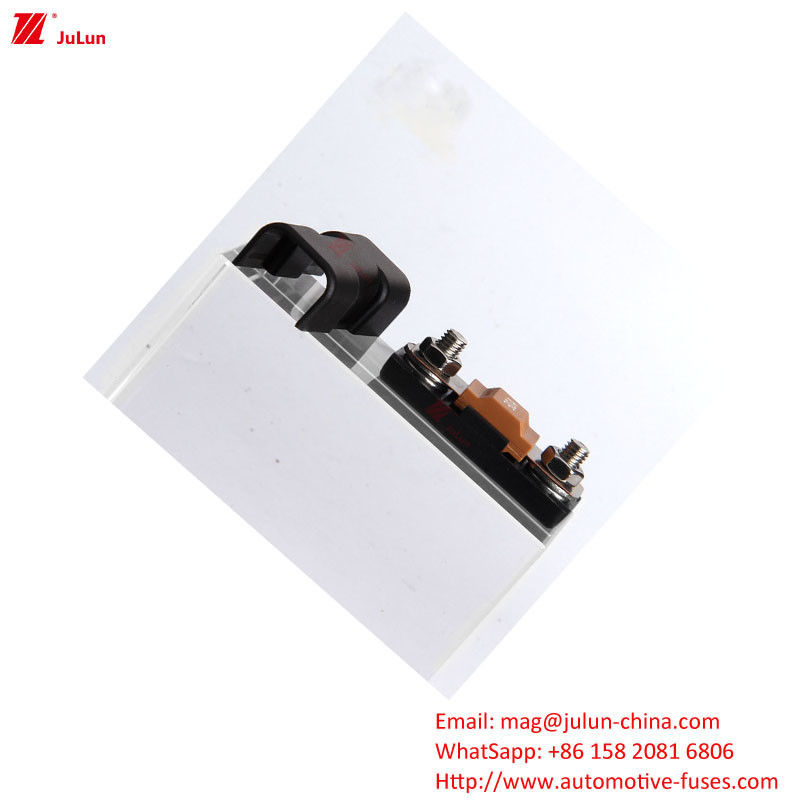 Phụ tùng phụ tùng ô tô Bolt/Bolt Fuse 30A-500A 32V EU UL Standard Rated Voltage Copper Contact