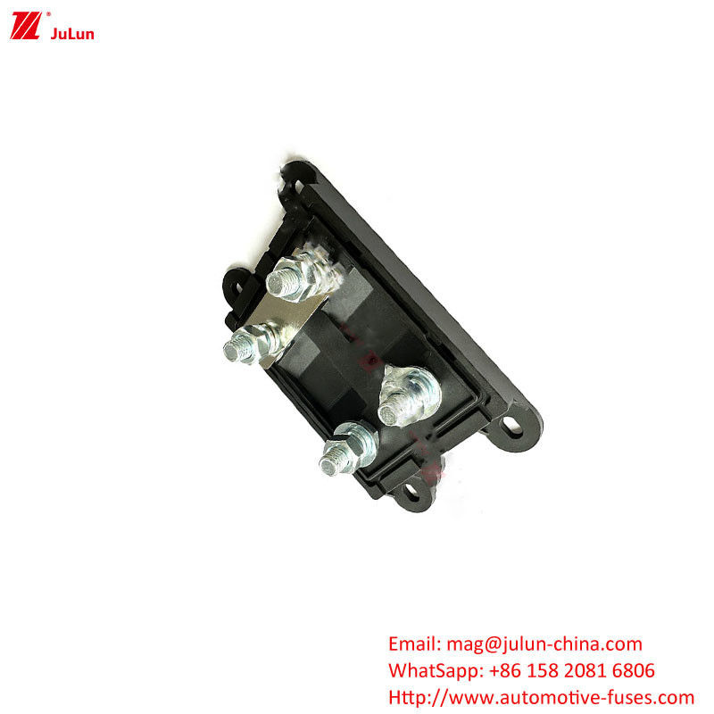 Eu UL Chứng nhận xe điện 32V DIN Track Fuse Holder Single-pole Bipolar Automatic Copper Fuse Holder