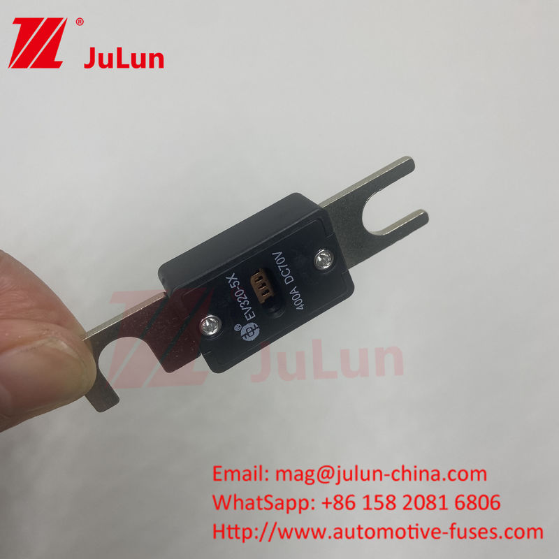 EV320-5X 5C 500A 70VDC ốc vít xe điện Fuse 300A 350A 400A 450A Hiện tại Và 10KA-20KA Khả năng phá vỡ