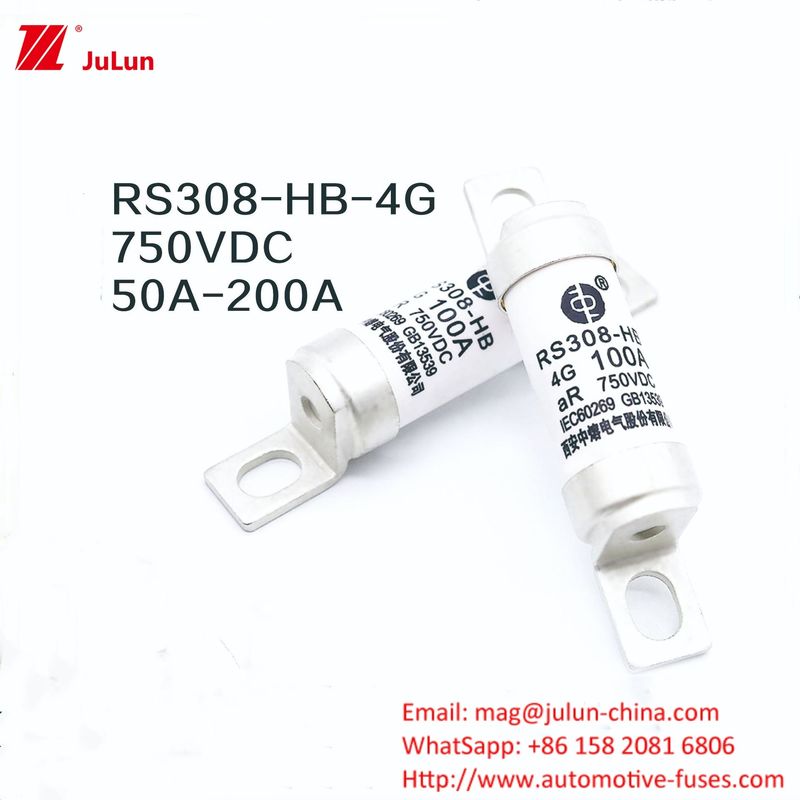 Ev Charger Adapter RS308-HB4G Series 32A 63A 100A Chất bảo hiểm nhỏ cho xe hơi