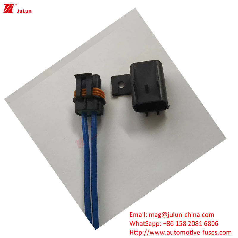 Nhựa / Nylon Shell 32V Cung cấp bộ giữ bộ an toàn xe điện 30A-500A 1 Pole Reset thủ công