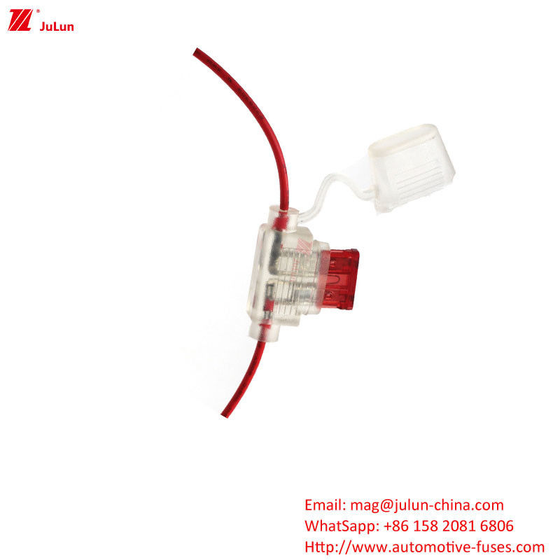Eu UL Standard Fuse Holder / Box External Size Circuit Breaker Plastic / Nylon Housing Điện áp hiện tại định số 25A-80A 32V