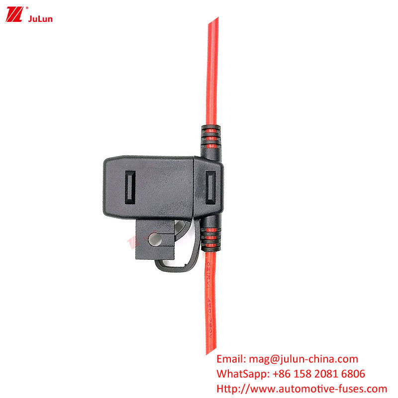 Bộ phận ô tô Bộ giữ bộ an toàn cho bộ an toàn loại 32V Đánh giá điện áp bộ ngắt mạch thời gian dài Vàng tiếp xúc PVC Khả năng chống cháy