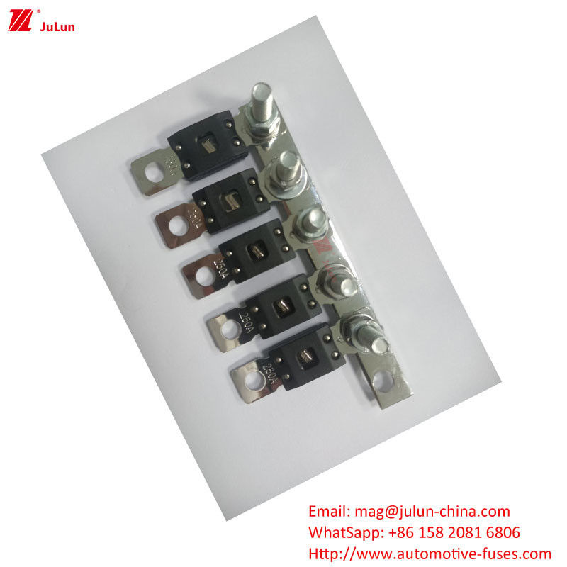 250A Tiêu chuẩn EU UL chứng nhận nhựa Shell Fuse Holder cho xe buýt EV và bảo vệ mạch tàu