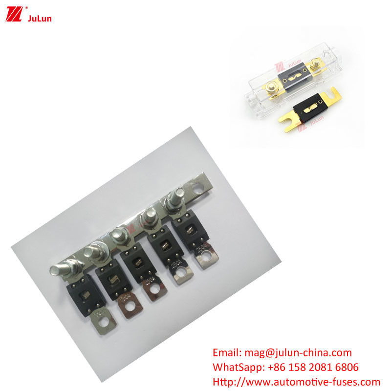ANS / MIDI Premium Auto Fuse / Fuse Holder Điện áp định số 32V Điện lượng định số 250A Cho An toàn mạch điện của xe điện / xe buýt
