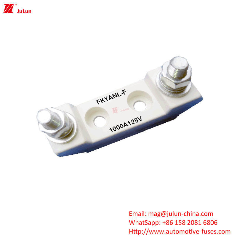 1000A Hiện tại Phụ tùng phụ tùng ô tô Bolt / Bolt Fuse thích nghi với tiêu chuẩn UL của EU