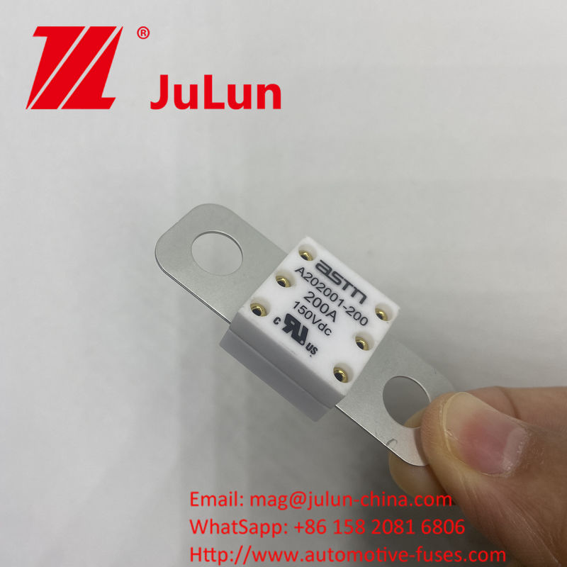 Top- Ceramic Automotive Fuses A202001-100A 150VDC cho bộ sạc xe và vv.