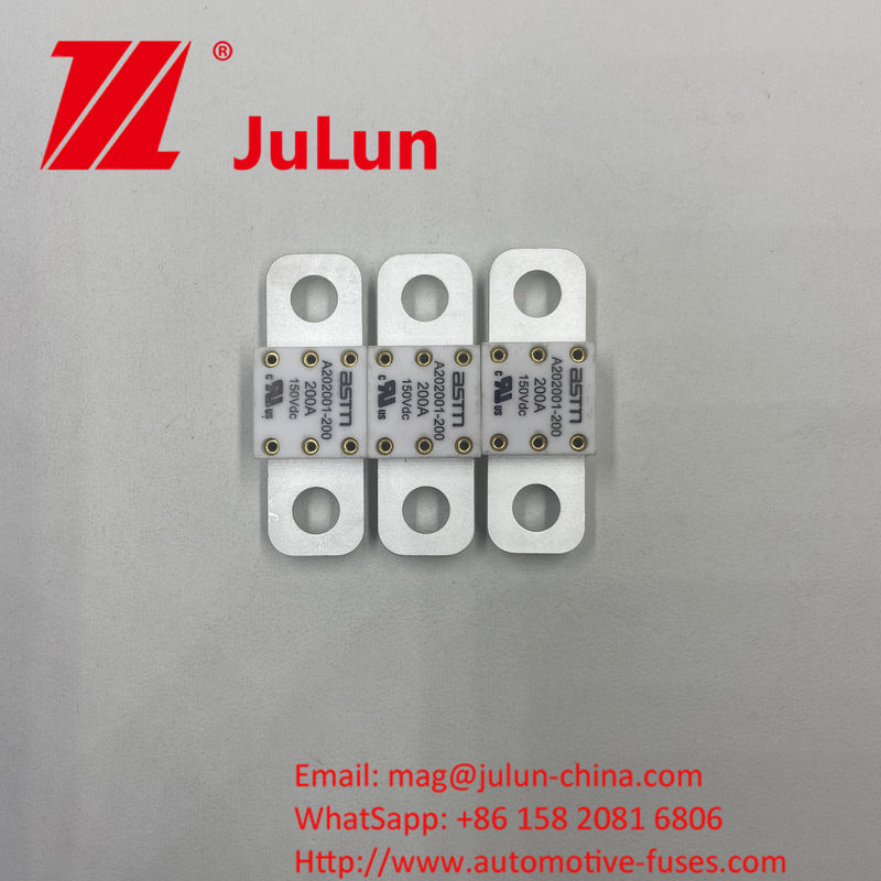 Khả năng phá vỡ Ceramic A202001-150A 150VDC Fuses với khoảng cách lỗ 39mm và giá cả phải chăng