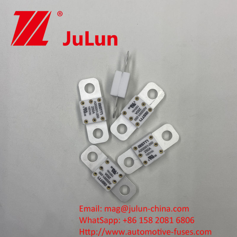 Lưu trữ năng lượng ô tô A202001 350A 150VDC ĐUYẾN BÓT ĐIẾN Phương pháp lắp đặt Bộ an toàn ô tô gốm cho bộ sạc ô tô