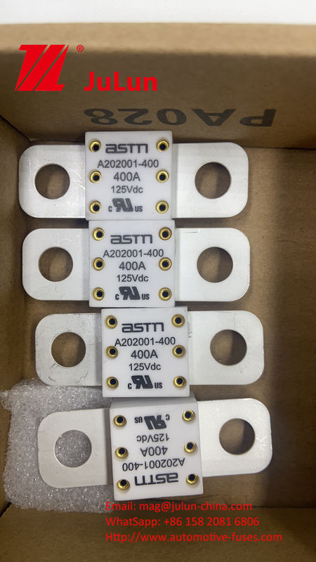 150VDC 500A A202001 Chất bảo vệ xe gốm có tiêu chuẩn ASTM với pin lưu trữ năng lượng ô tô