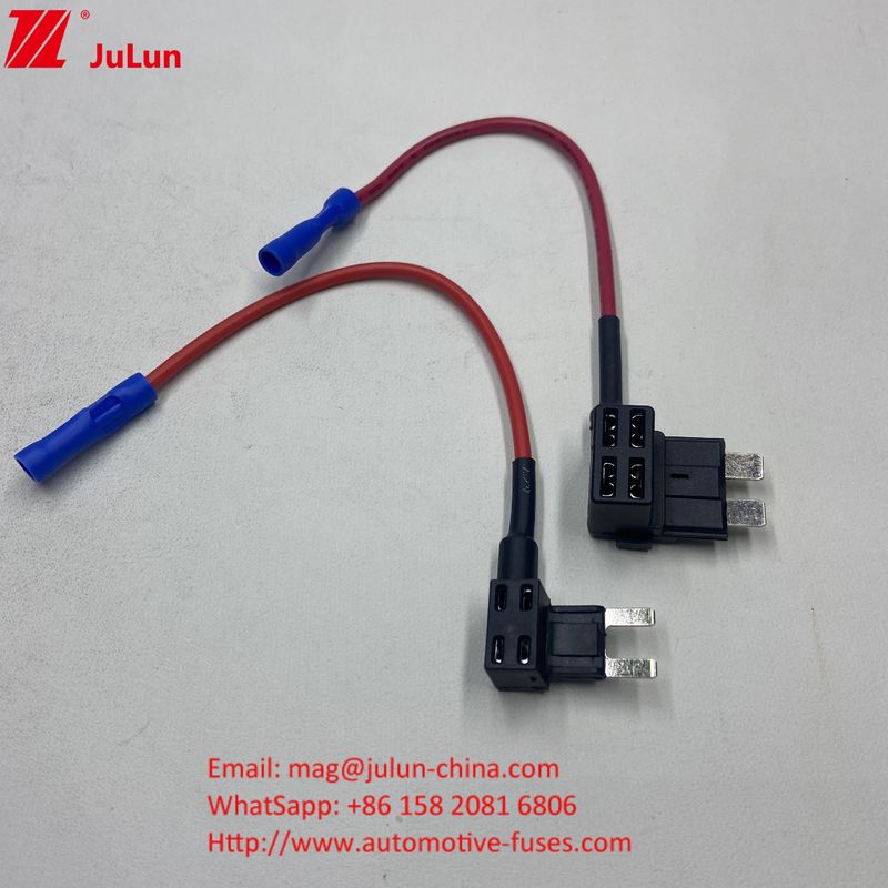 F3A 5A 10A 15A Fuse Tap 16AWG Car Add a Circuit ACU Blade Fuse Adapter with Fuse Holder cho xe ô tô xe tải