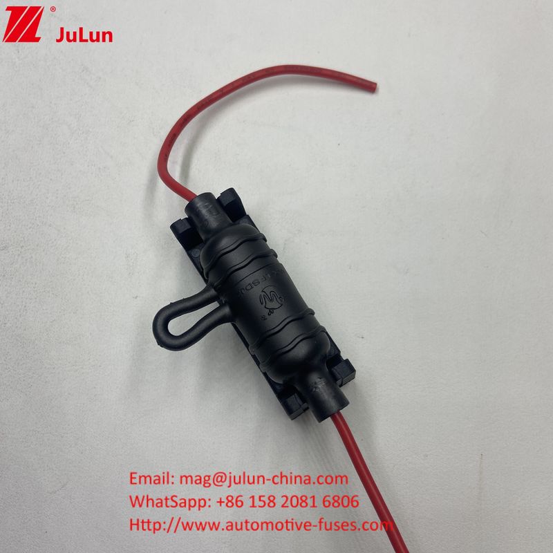 Box Holder 6 * 30 đèn LED ngoài trời ánh sáng ur Inline 5x20 ống thủy tinh chống nước In Line Fuse