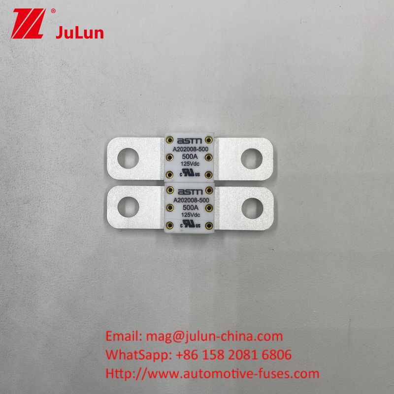 Tàu EV Đường dây đầu cuối bộ an toàn xe điện loại 125VDC A202008 350A ASTM