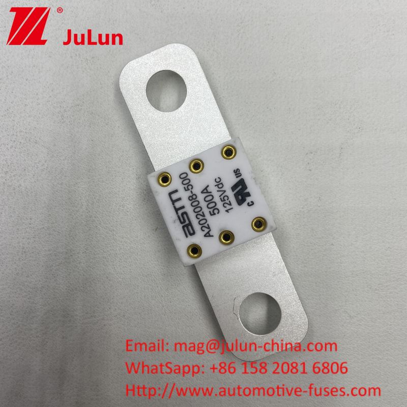 300A 125VDC ASTM M8 Bolt Car Battery Fuse bền lâu dài cho các ứng dụng hạng nặng