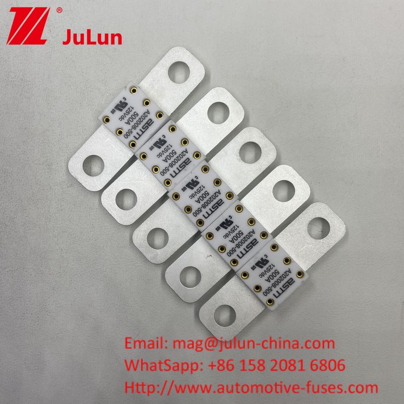100A 125VDC pin ô tô Fuse gốm kim loại bảo vệ mạch ngắn chỉ có điện cao