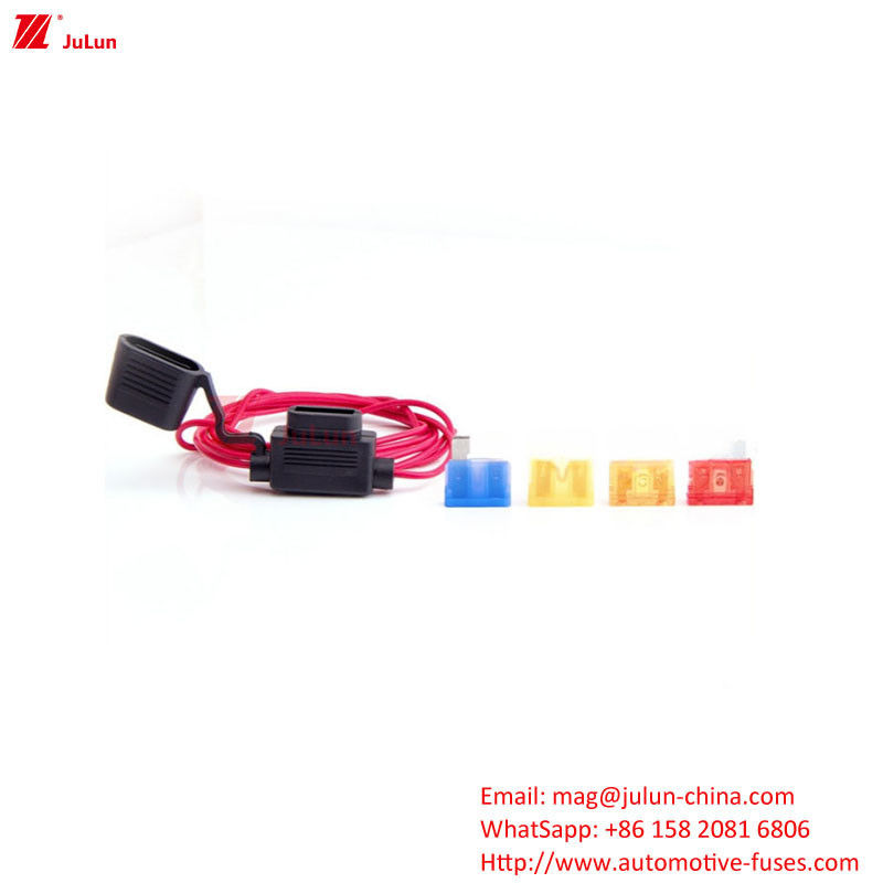 Tùy chỉnh xe ô tô chống thấm nước Fuse Holder Plug In Fuse Điện áp định giá 32V-58V