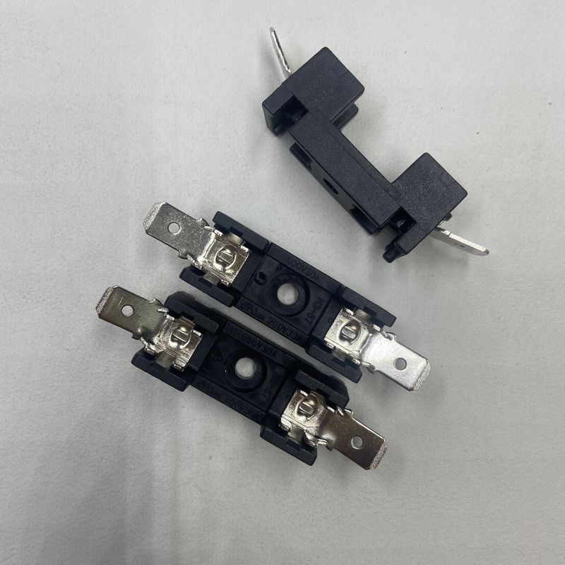 5 * 20mm PCB 6 * 30mm Bảng cài đặt kính Fuse Holder Máy điều hòa không khí