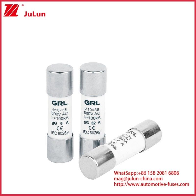 GPV Type Cartridge Fuse Phạm vi nhiệt độ rộng trong môi trường khắc nghiệt -40 °C đến 125 °C