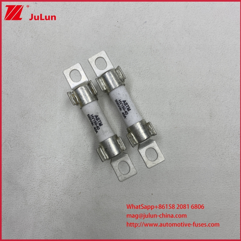 EV Energy Storage Bolt Fuse Ceramic EV HV150 15A BP30A DC500V Fuse xe điện