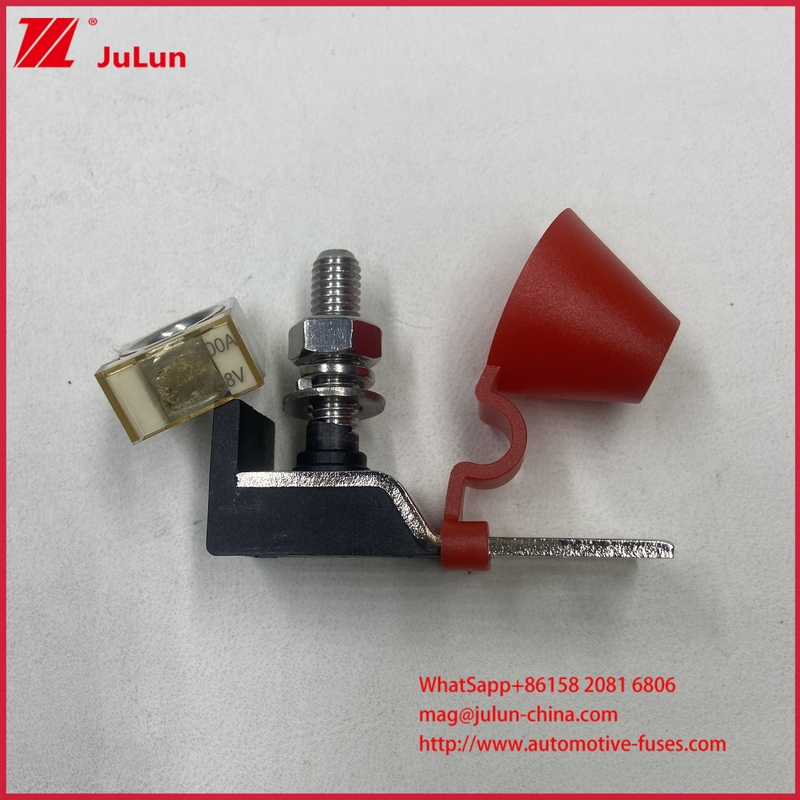 Máy giữ bộ an toàn xe MRBF Terminal Fuse Block Kit Single Stud 5/16 " (M8) Bộ an toàn pin nhỏ gọn dành cho tàu biển