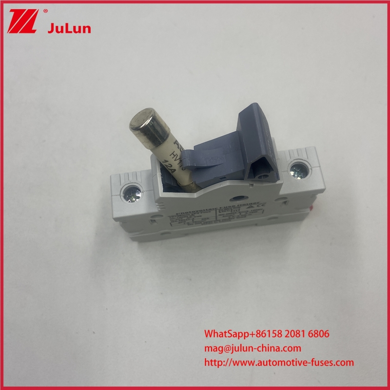 Cầu chì quang điện 40A 1000VDC Cầu chì PV năng lượng mặt trời, giá đỡ 14*51mm