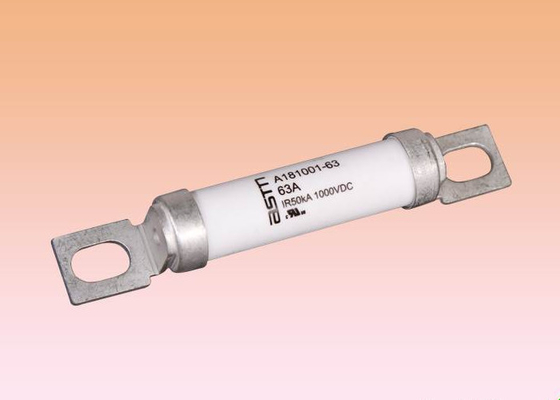 Năng lượng mặt trời Xe quang điện 1000v Tác dụng nhanh Dc Fuse 40a ~ 80a Chất liệu gốm