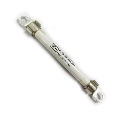 Bảo vệ và cách ly Cầu chì PV năng lượng mặt trời Loại Bolt Điện áp hồ quang thấp PV1500 1500VDC 2-35A