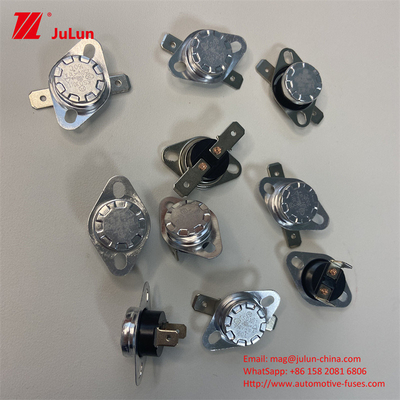 KSD301 Thermostat 10A 250V Bimetal được sử dụng trong nồi cà phê Thermostat nhiệt độ điều khiển