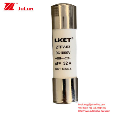 12A 1000VDC Đối với Photovoltaic Bus Box IEC60269.6 -50-105°C