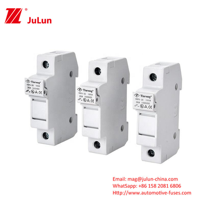 IEC60269.6 Fuse PV mặt trời đạt được phân phối năng lượng Inverter tối ưu với chu cylindrical