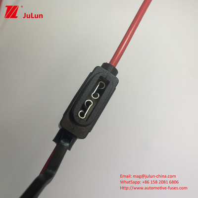 UL 94 V-0 Tiêu chuẩn điện áp thấp Fuse Holder In Line Mounting Method Điều hòa không khí và động cơ thổi