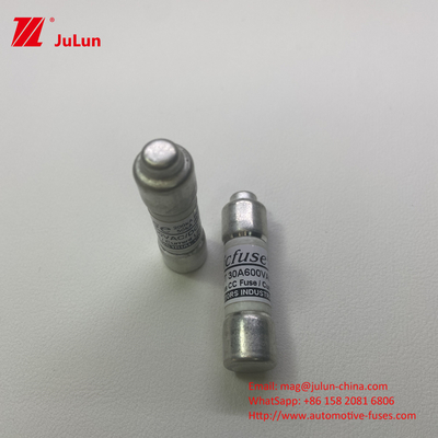 30A Điện cao 4A 5A 6A 600V Photovoltaic Ceramic Automotive Fuses For Solar Junction Box DC Fault Current 50KA