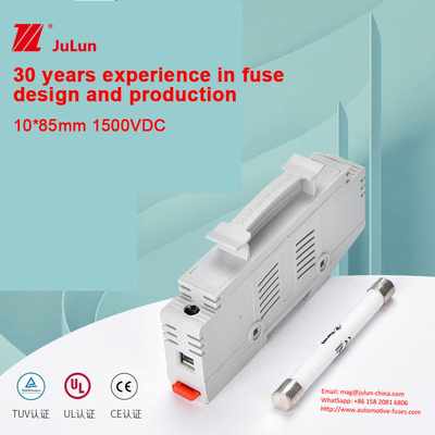 Chất bảo hiểm quang điện công nghiệp 1000V DC 15A Năng lượng cao 1500V DC 40A DC