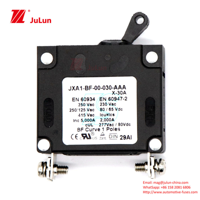 Bảo vệ bộ ngắt mạch quá tải Chuyển đổi thiết lập lại 25A 30A 40A Điện AC DC Bộ ngắt mạch biển
