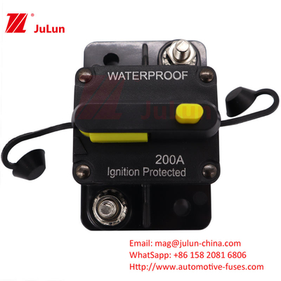 Yacht RV 0A-300A Yacht RV Switch Fuse Reset tự động 12-48v Switch Fuse Holder Protector
