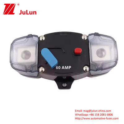 Máy bảo vệ quá tải tàu biển ô tô12-48 VDC 30A-300A Máy giữ bộ an toàn ô tô Stereo Terminal Inline Circuit Breaker