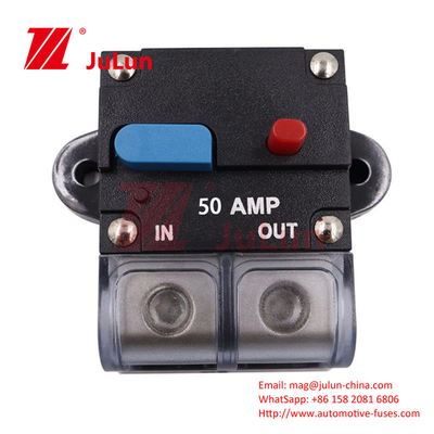 RV EV AV có thể tự động thiết lập lại dây đai bảo vệ quá điện nút 150A 12V ngắt kết nối chuyển đổi 1 Fireproof RV Yacht Cir