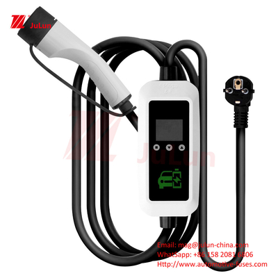 Súng sạc năng lượng mới Súng sạc tiêu chuẩn châu Âu loại 2 Sạc xe điện 7KW Đồ xách trên xe