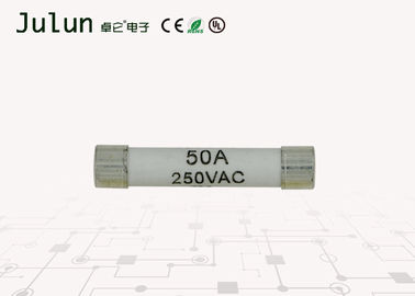 Diễn xuất nhanh 250v 50 Ampe Ac Fuse Circuit Protection Fuse 6x30mm H halogen miễn phí