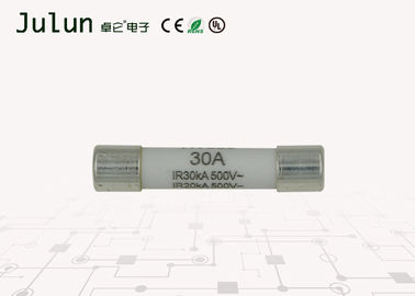 Cầu chì cao áp CE Dc 30A 6x30mm cho hệ thống Pv Ứng dụng năng lượng mặt trời