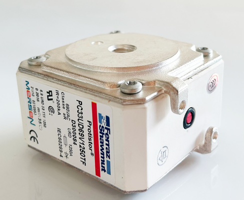 Ferraz D300084 Chất bảo hiểm xe gốm gốc 1250A 690V 200KA Dc Điện lỗi