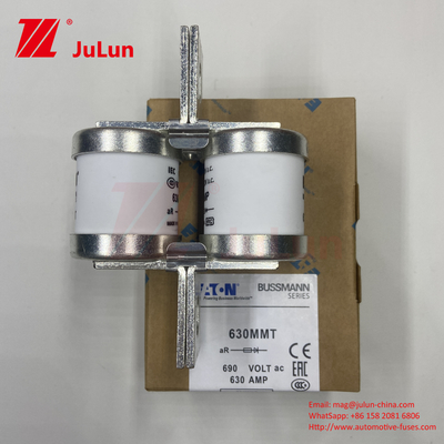 690V hiện tại Ceramic ô tô bảo hiểm với Twin Bolt tấm lắp đặt 630A 630MMT