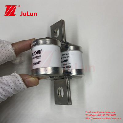 BUSSMANN 630MMT 690V Ceramic Copper Automotive Fuses M6/M8 Cài đặt 630A Electric Current Safety Fuse
