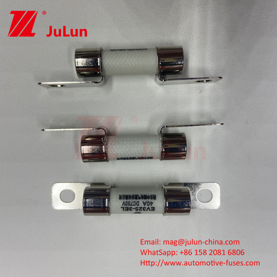 Ống gốm15A 40A 50A EV FUSE 750VDC EV32510A-50A 750VDC Ceramic Bolt Mounting Automotive Fuses