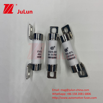 Xe ô tô Ceramic Bolt Mounted FusesEv325 Fuse Bolt Mounting 10A 15A 40A 50A 750VDC