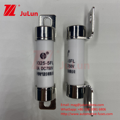 Bụi gốm 14x51 15A 40A 50A EV325 FUSE 750VDC EV32520KA Bộ bảo hiểm cuộn xe gốm 10A-50A ISO8820/JASO D622
