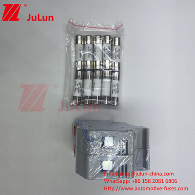 1000VDC-1500VDC Solar PV Fuse Holder với Fuse 2 Amp Fuse Solar Dc Cylindrical Fuse Links