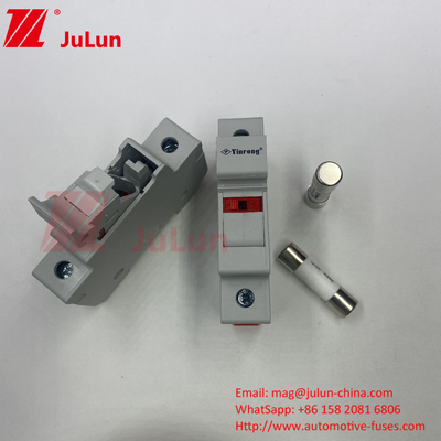 Photovoltaic Photovoltaic Fuses For Photovoltaic Bus Box Protection DC 1000V Photovoltaic Fuses 6A 10A 15A 20A 25A 30A Năng lượng cao cho năng lượng mặt trời